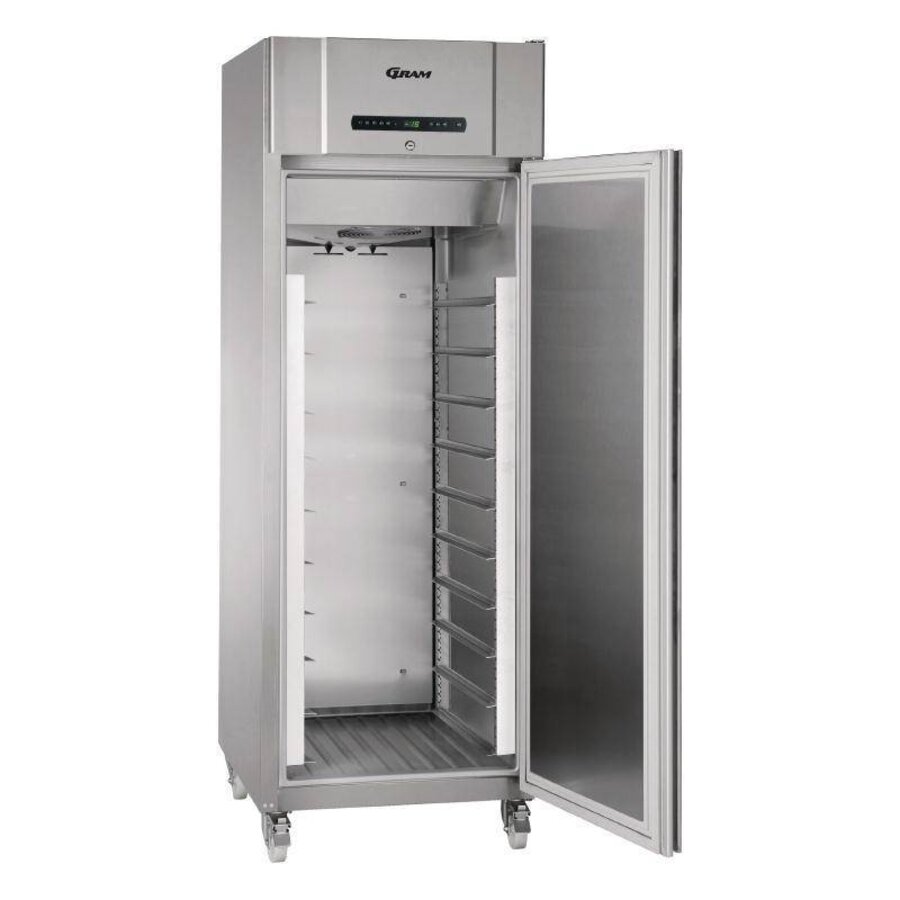 F610 RH 1-deurs patisserie vriezer RVS