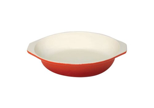  Vogue Ronde gratineerschaal oranje 400ml 