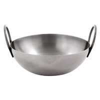 RVS indische karahi serveerschaal | Ì÷15 cm