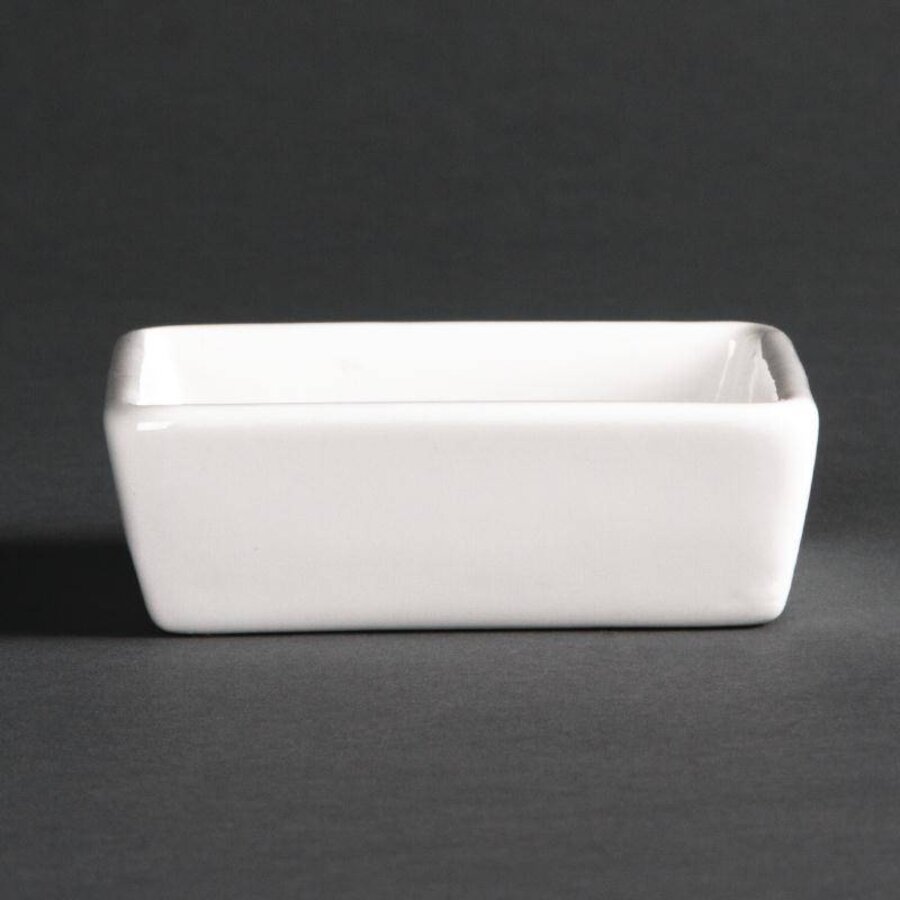 Tapas schaal porselein | 2,5cm hoog (6 stuks)