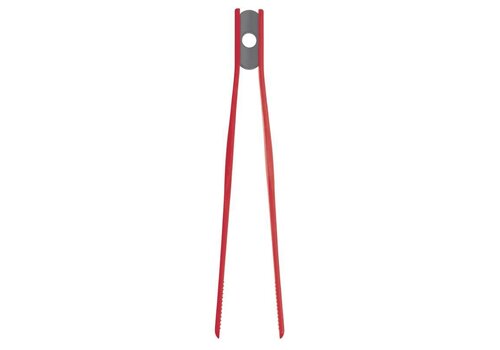  HorecaTraders Silicoon pincet rood | 29cm 