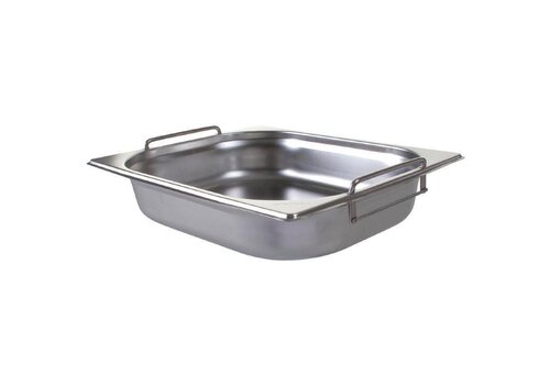  Vogue RVS GN 1/2 met handvatten, 65 mm (4 Ltr.) 