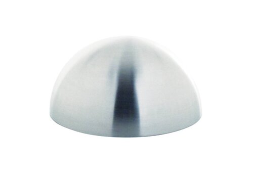  HorecaTraders RVS Halve Bol-vorm | Ì÷ 6 cm. 