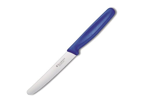 Victorinox blauw gekarteld tomatenmes | 11cm 