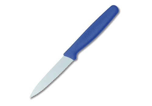  Victorinox Blauw gekarteld schilmes | 8 cm 