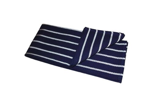  Vogue Chef theedoek blauw/wit 70x45cm 