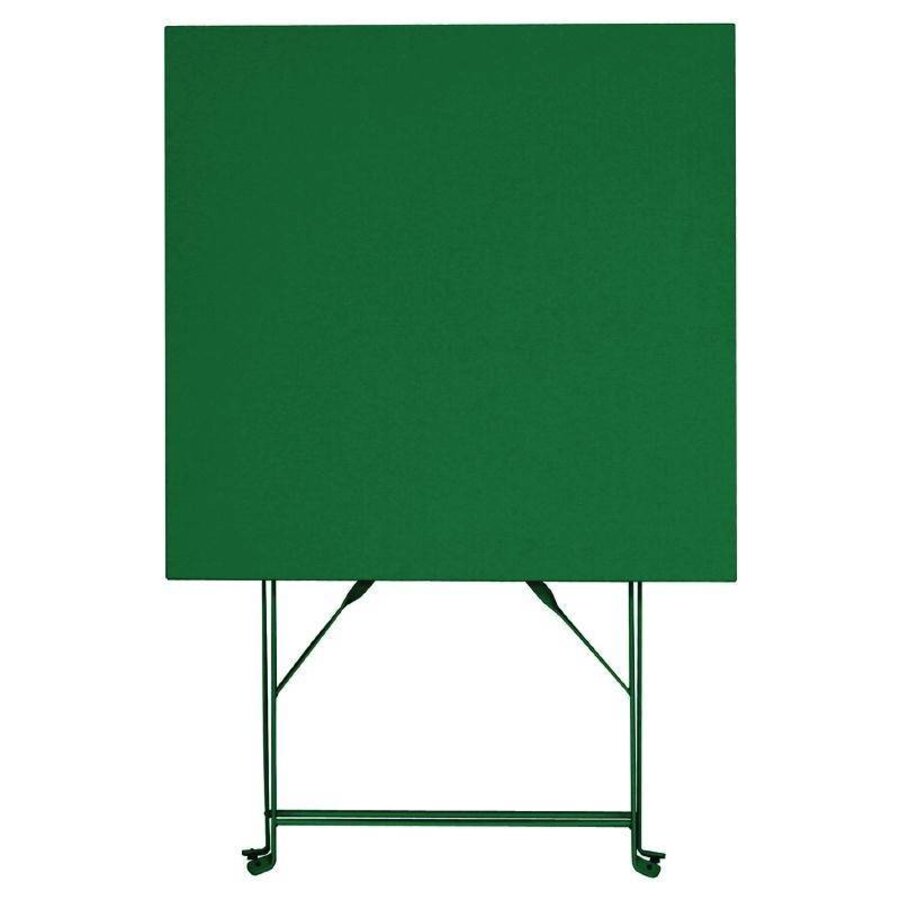 Opklapbare Vierkante Tafel Staal | 6 Kleuren