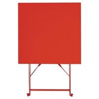 Opklapbare Vierkante Tafel Staal | 6 Kleuren