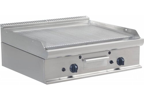  Saro Professionele  Dubbele Gas-Grillplaat | 80x70cm 