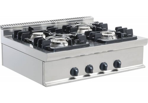  Saro Gasfornuis Tafelmodel 24kW | 4 Branders 