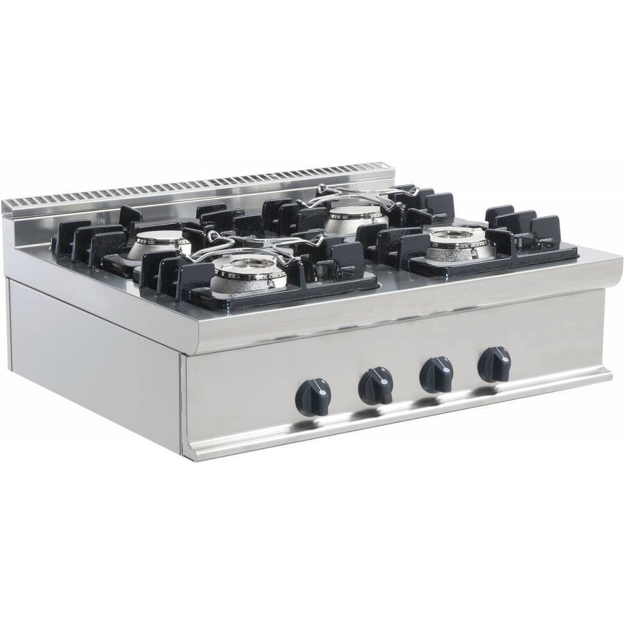 Gasfornuis Tafelmodel 24kW | 4 Branders