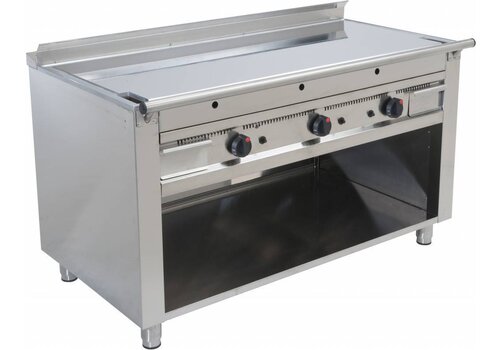  Saro Professionele Gas-Teppanyakigrill | 160x72x85cm 