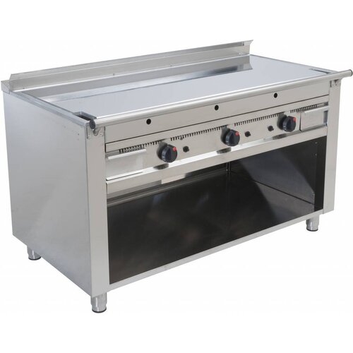  Saro Professionele Gas-Teppanyakigrill | 160x72x85cm 