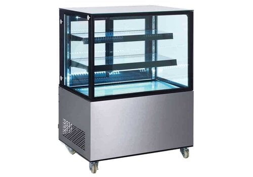  Saro Koeling Vitrine met Wieltjes 275 Liter 