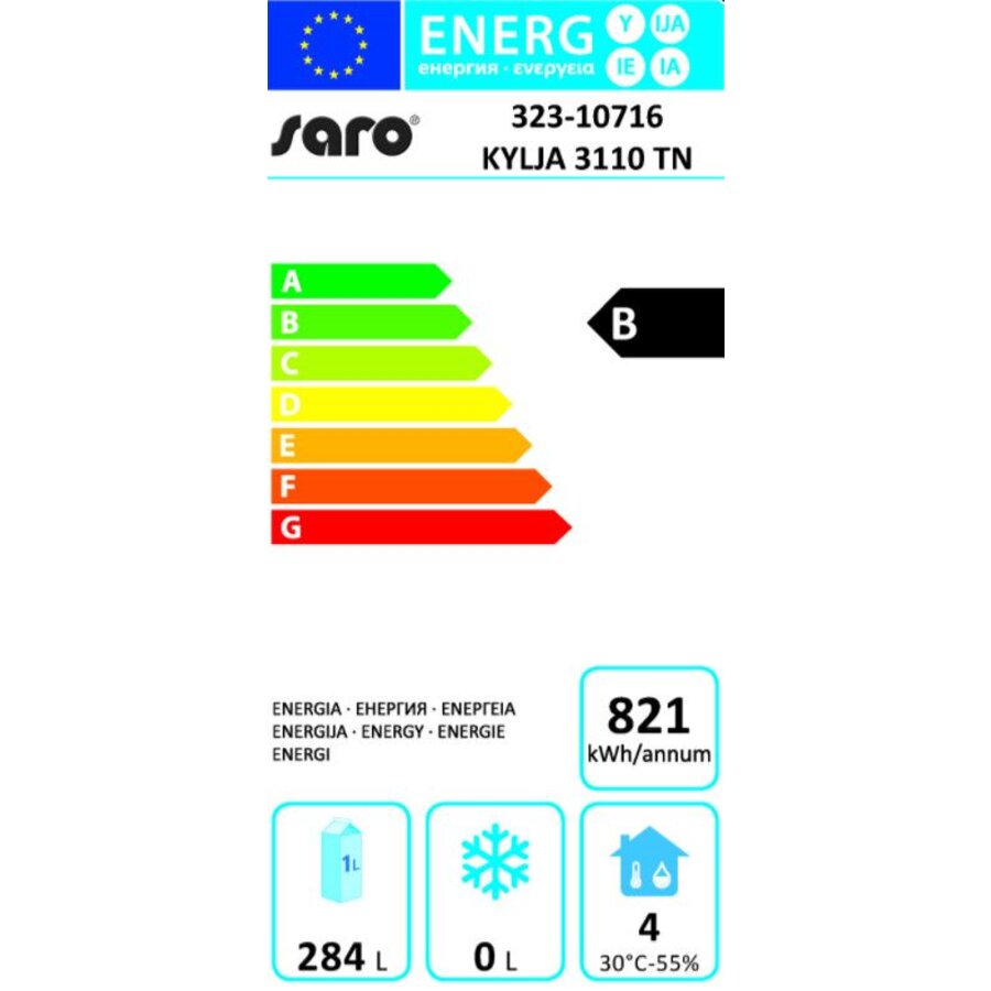 Koelwerkbank met 2 deuren en 2 laden | 179,5 x 70 x 89/95 cm