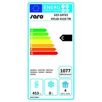 RVS Koelwerkbank | 3 deuren | 2 laden | 223 x 70 x 89/95 cm