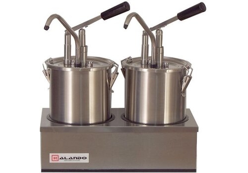  Saro Dubbele sauzenpomp 2 x 5 Liter 