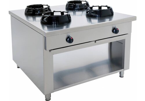  Saro Wok gasfornuis met 4 branders 