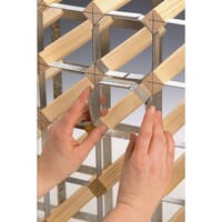 Aansluitclips voor wijnrekken