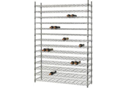  HorecaTraders Wijnrek 166 Flessen 