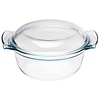 Ronde glazen casserole van 1,5 Liter