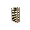 HorecaTraders Wijnrek Hout 48 FLESSEN - LUXE SERIES