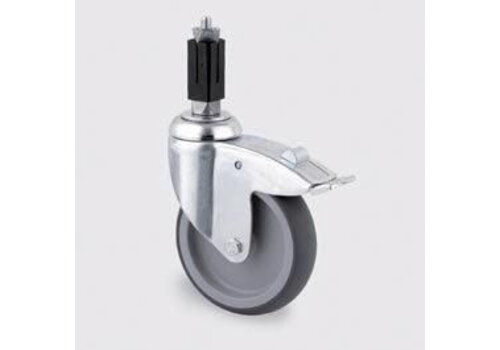  HorecaTraders Wielenset voor RVS werktafel 