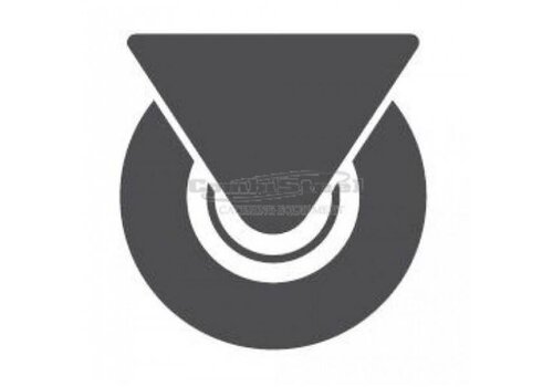  HorecaTraders Wielenset voor RVS werktafels 