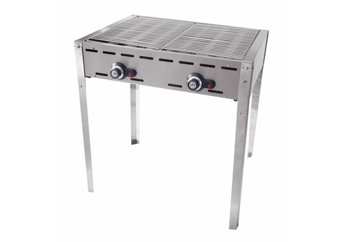  Hendi Propaangas barbecue met 2 branders 