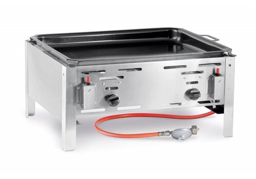  Hendi Gas barbecue met pan 