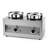 Hendi Bain Marie 2 Potten met deksel