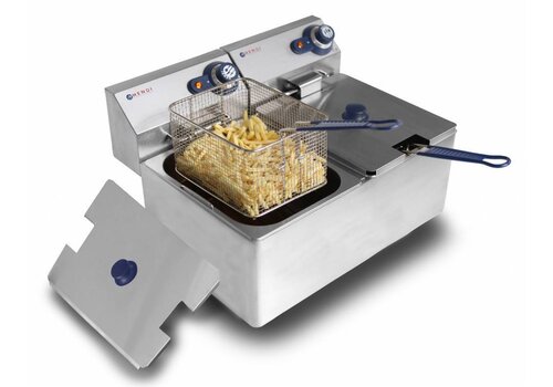  Hendi Friteuse Blue Line 2 x 8 Liter - BEKEND VAN TV 