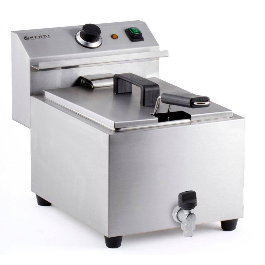 Friteuse met kraan MasterCook 8 Liter