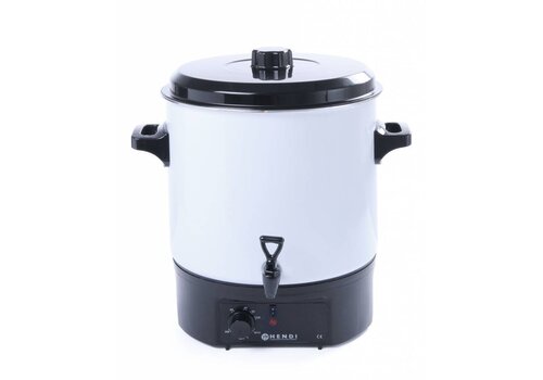  Hendi Hetedrankenketel wit 27 liter 