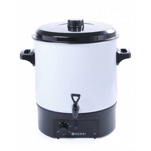  Hendi Hetedrankenketel wit 27 liter 