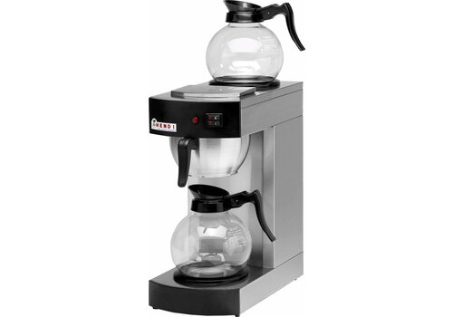  Hendi Hendi Koffiezetapparaat | 2 glazen kannen 