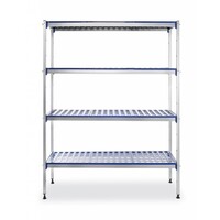 Opbergrek aluminium planken