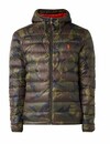 Light Jacket With Camo Design