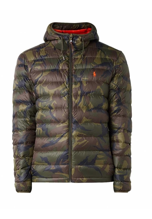 Light Jacket With Camo Design