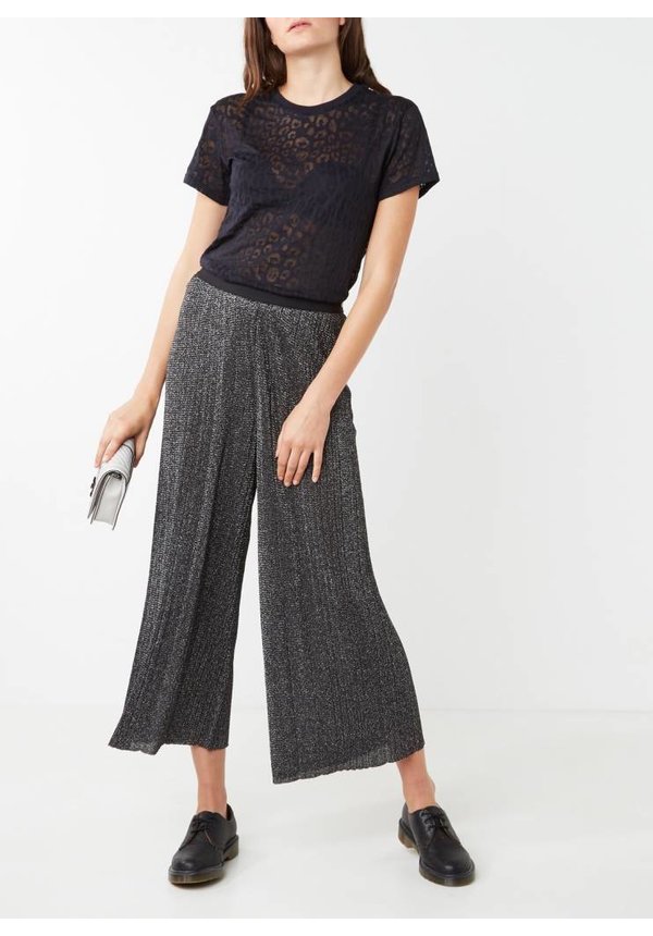 M-Chicy Loose Fit Cropped Pantalon Met Lurex