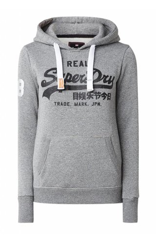 Superdry Hoodie With Logoprint And Lurex 