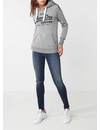 Hoodie Met Logoprint En Lurex