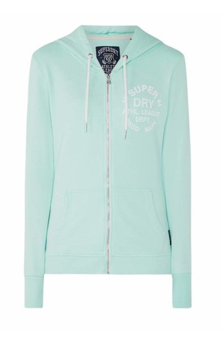 Superdry Sweatvest Met Hoodie En Logoprint 