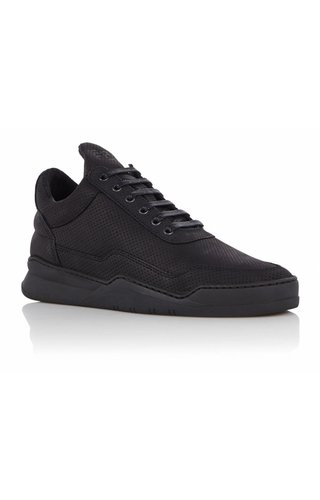 Filling Pieces Low Top Ghost Microlane Sneaker From Nubuck 