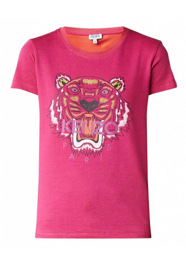 Tiger T-Shirt With Logoprint