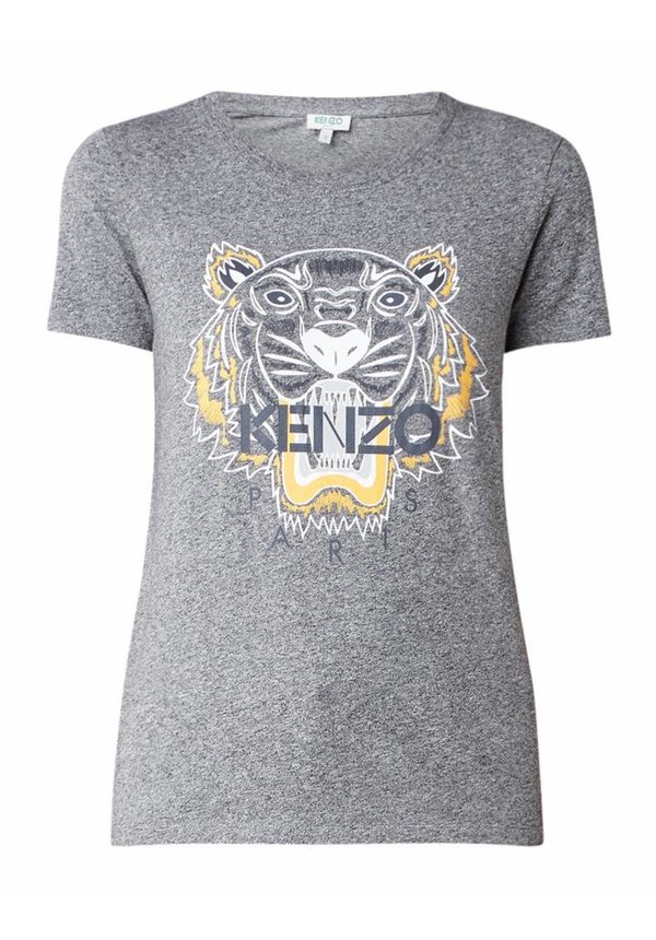 Tiger T-Shirt With Logoprint