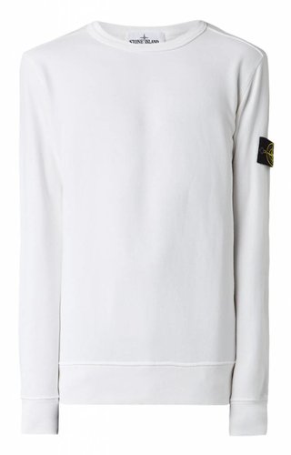 Stone Island 62720 Sweater Met Afneembaar Merkembleem 