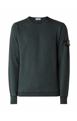 Stone Island 62720 Sweater Met Afneembaar Merkembleem 