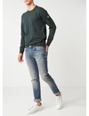 62720 Sweater Met Afneembaar Merkembleem