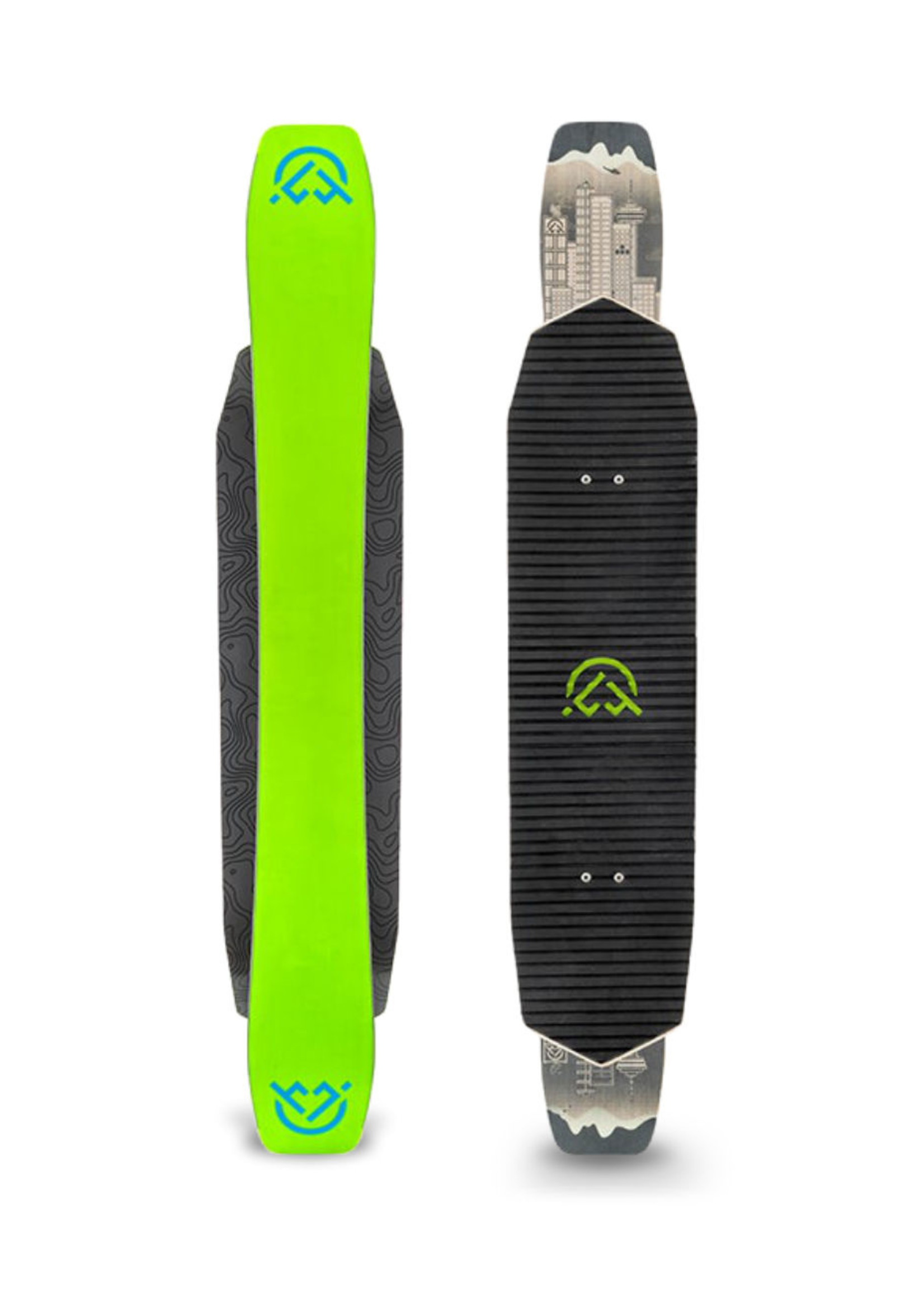 LY Snow LY Snow McKenski 37" Green Doppeldecker Snowskate